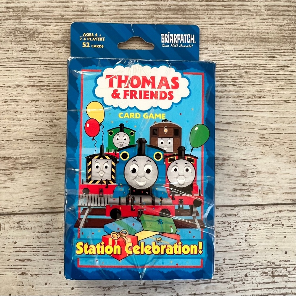2004 THOMAS THE TRAIN AND FRIENDS STATION CELEBRATION CARD GAME 52 JUMBO CARDS